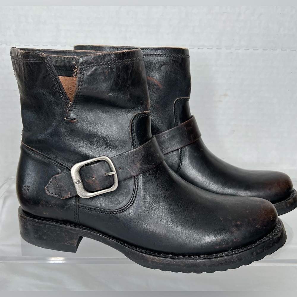 Frye Veronica Flex Bootie, Antique Black, Women’s 8, NWOB